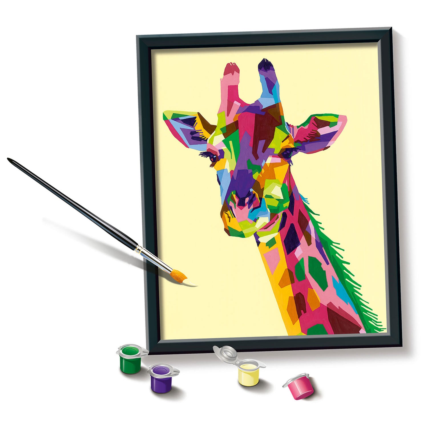 Ravensburger Schilderen op Nummer Bonte Giraffe