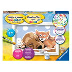 Ravensburger Schilderen op Nummer Knuffelvriendjes
