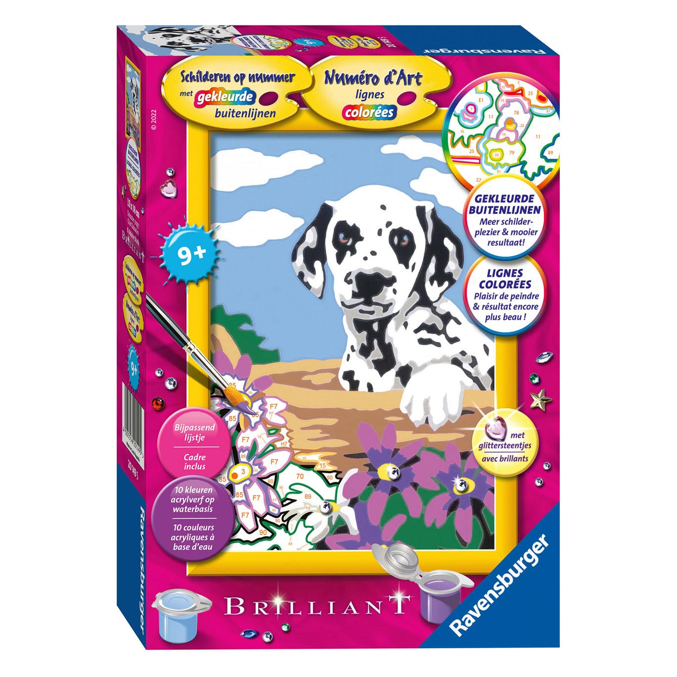 Ravensburger Schilderen op Nummer Dalmatier Puppy