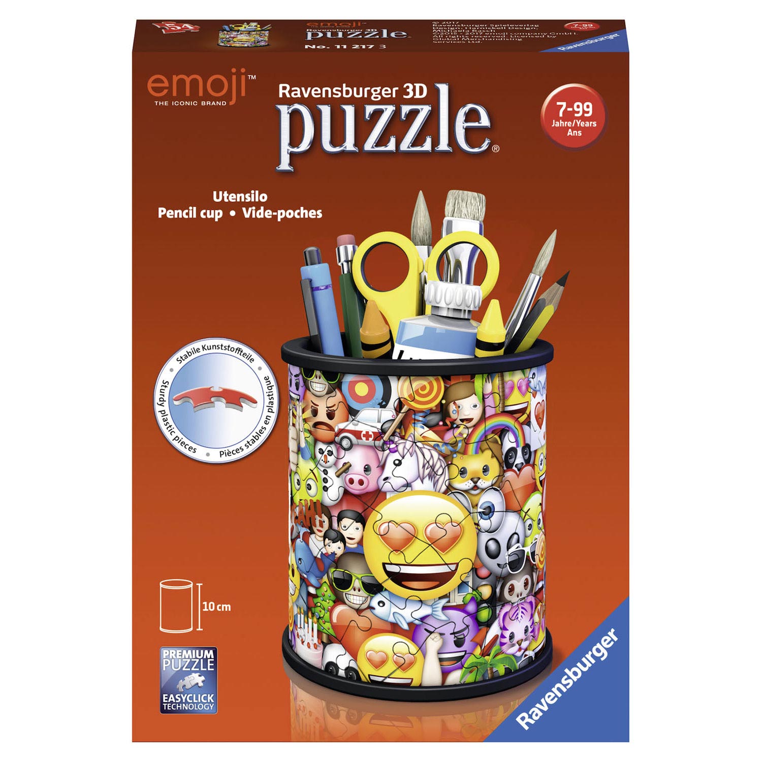 Ravensburger 3D Puzzel Emoji Pennenbak