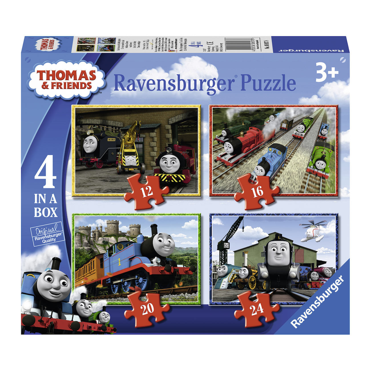 Ravensburger Thomas de Trein Puzzel 4in1