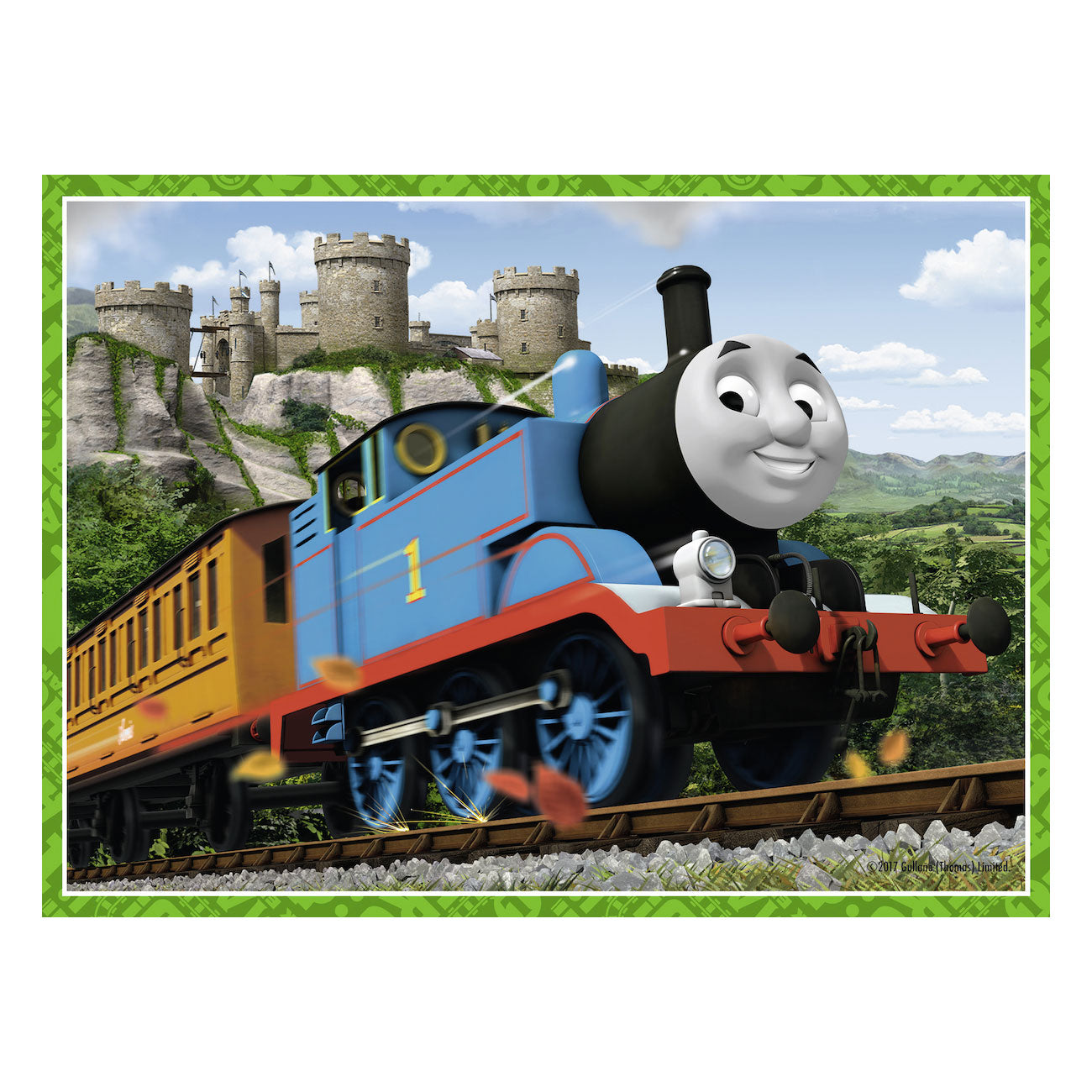 Ravensburger Thomas de Trein Puzzel 4in1