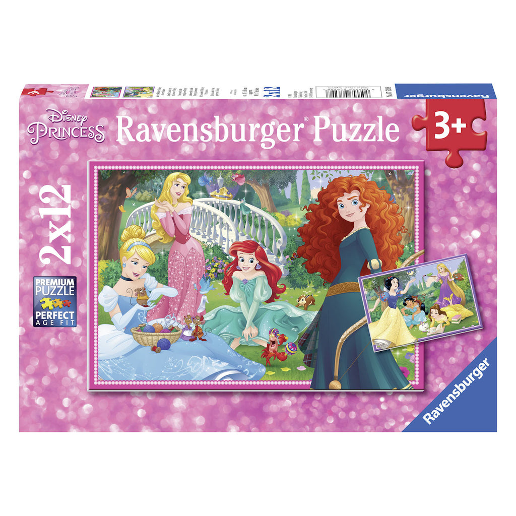 Ravensburger In de Wereld van Prinses Puzzel 2x12 stuks