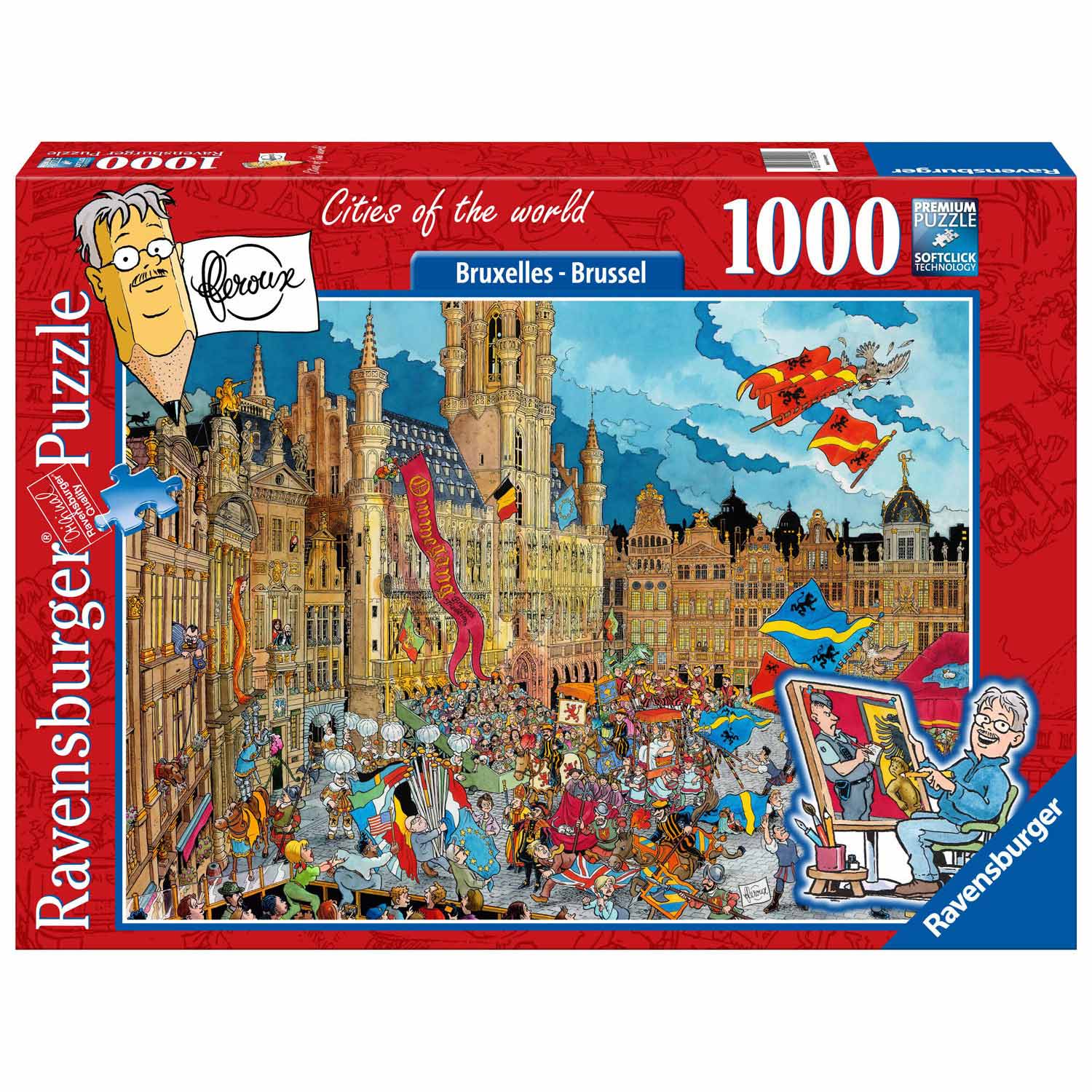 Ravensburger Fleroux: Brussel, 1000st.