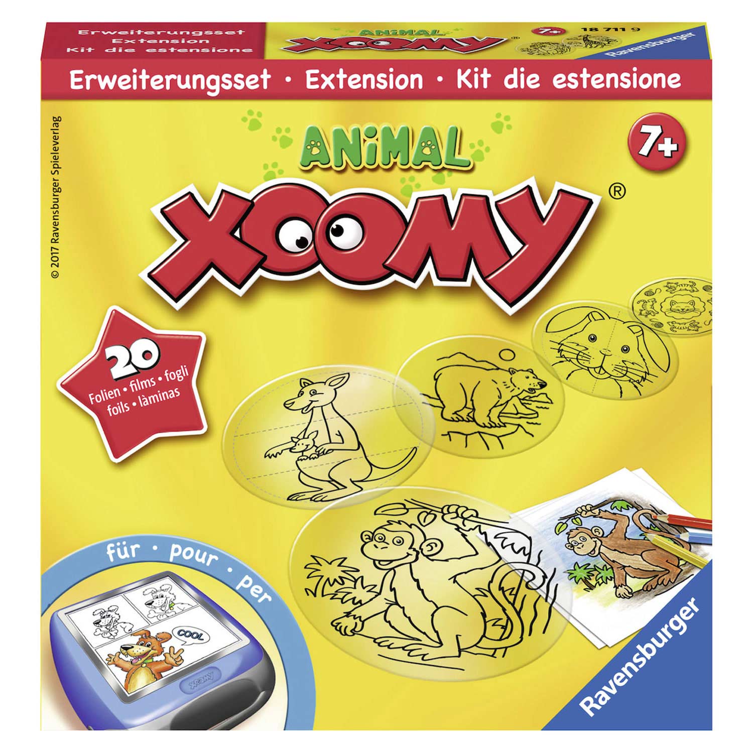 Ravensburger Xoomy Uitbreidingsset Dieren