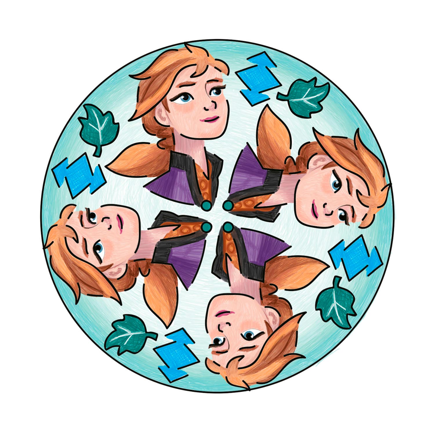 Ravensburger Frozen 2 Mandala-Designer Mini