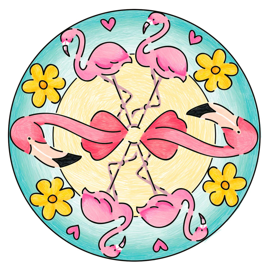 Ravensburger Mini Mandala-Designer Flamingo's