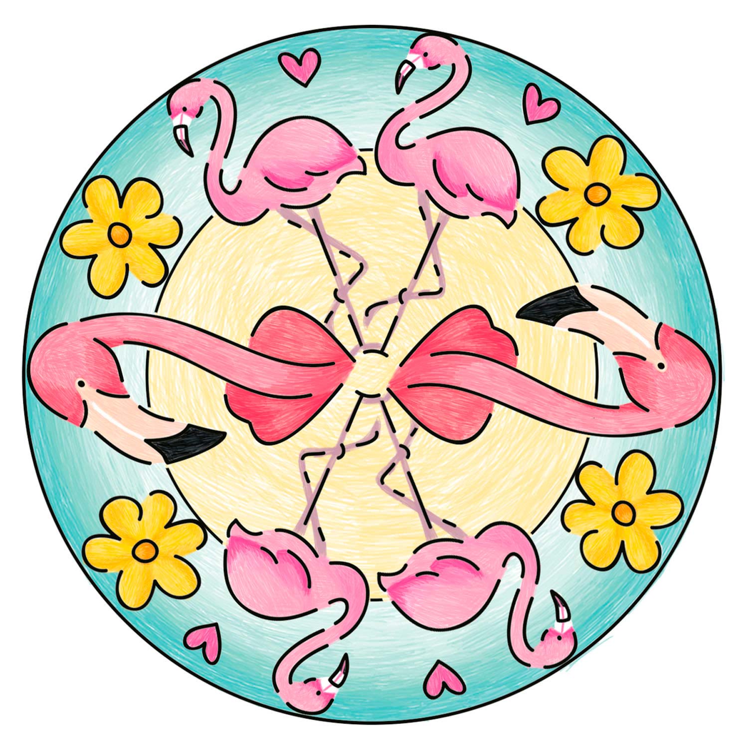 Ravensburger Mini Mandala-Designer Flamingo's
