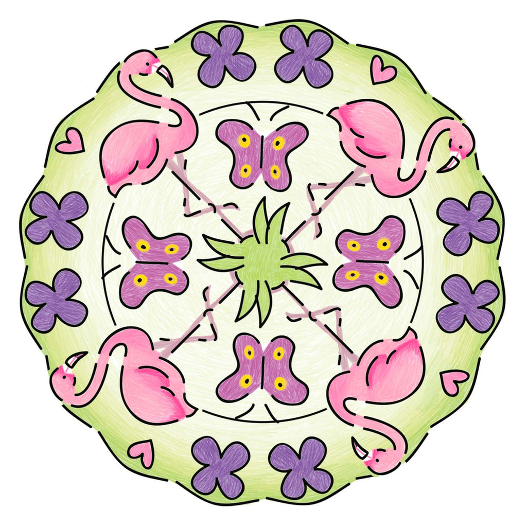 Ravensburger Mini Mandala-Designer Flamingo's