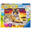 Ravensburger Schilderen op Nummer Tijger
