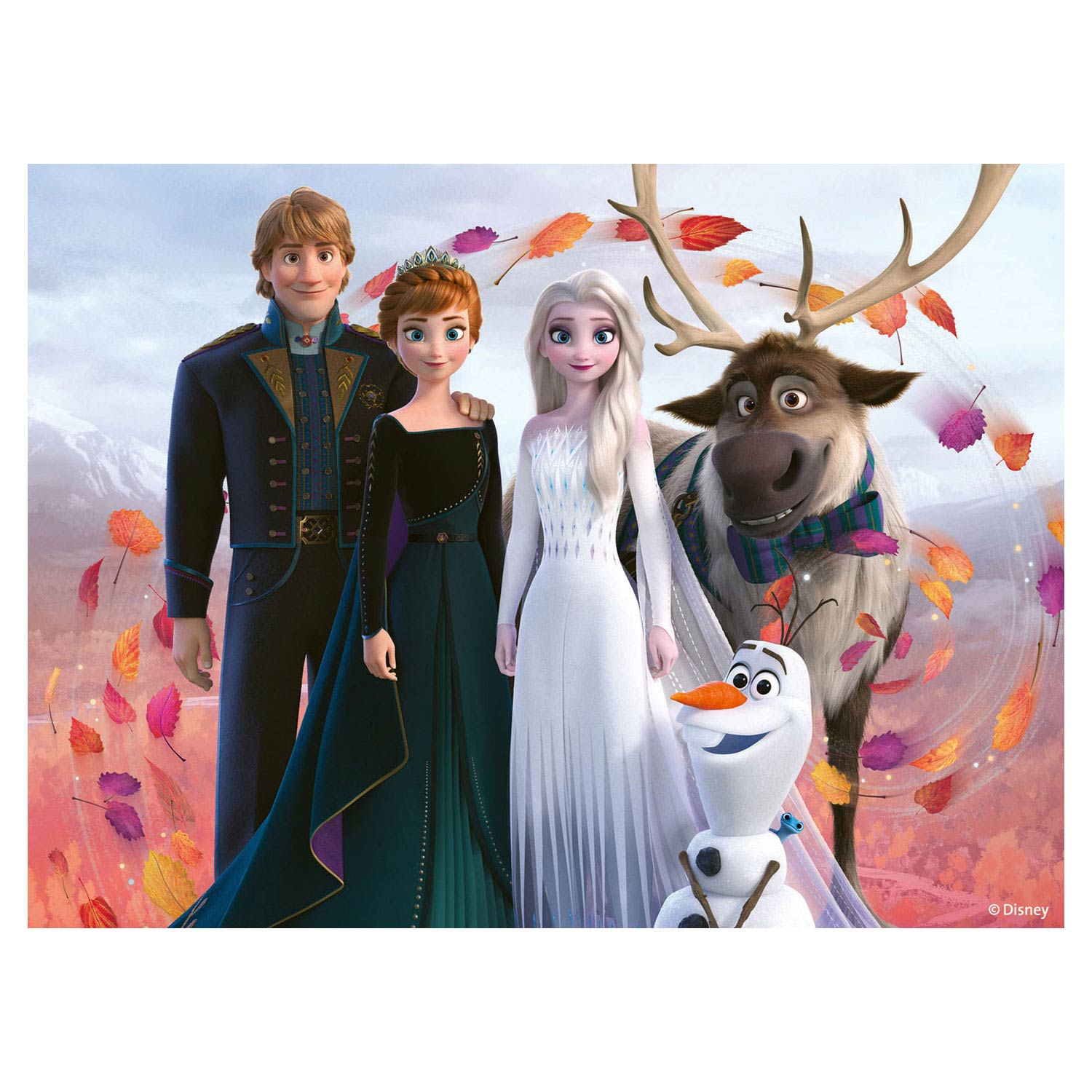 Ravensburger Frozen Liefde en Vriendschap 4in1