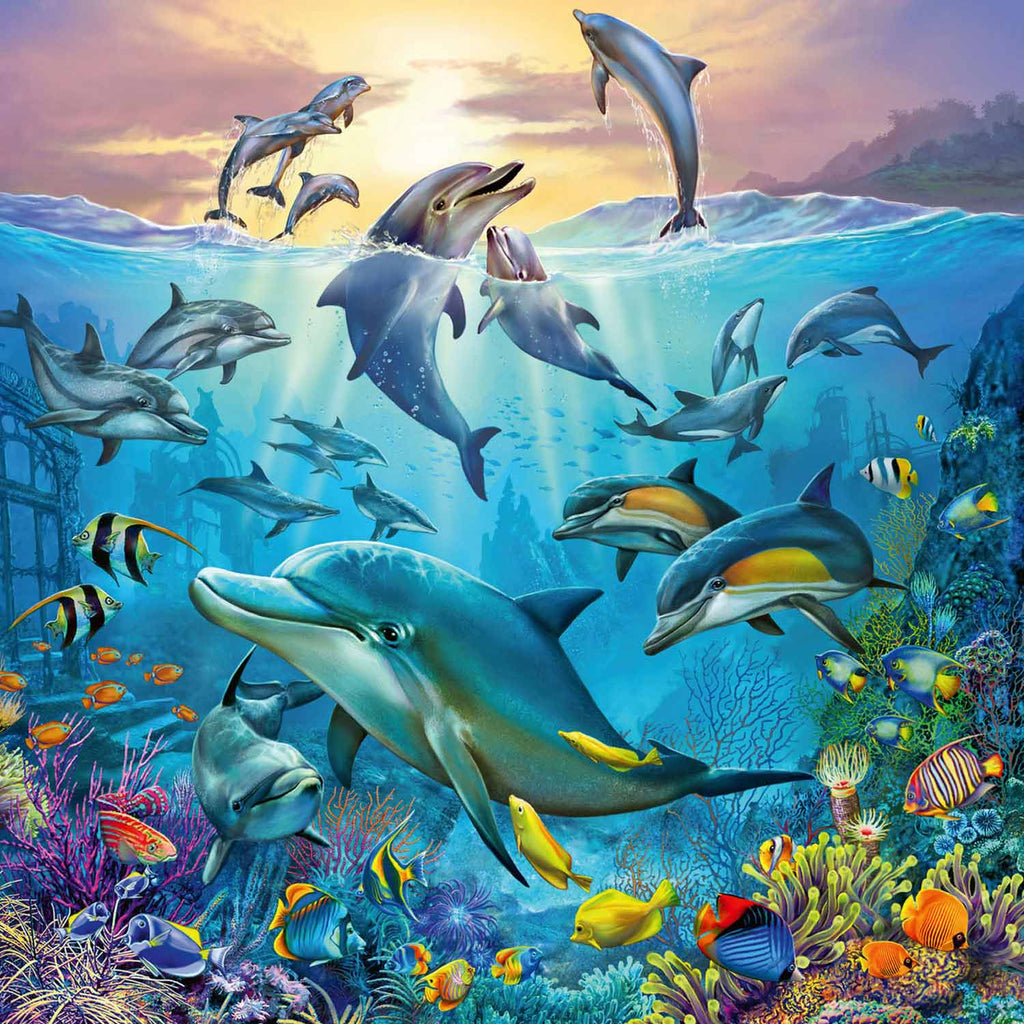 Ravensburger Dieren in de Oceaan 3x49st.