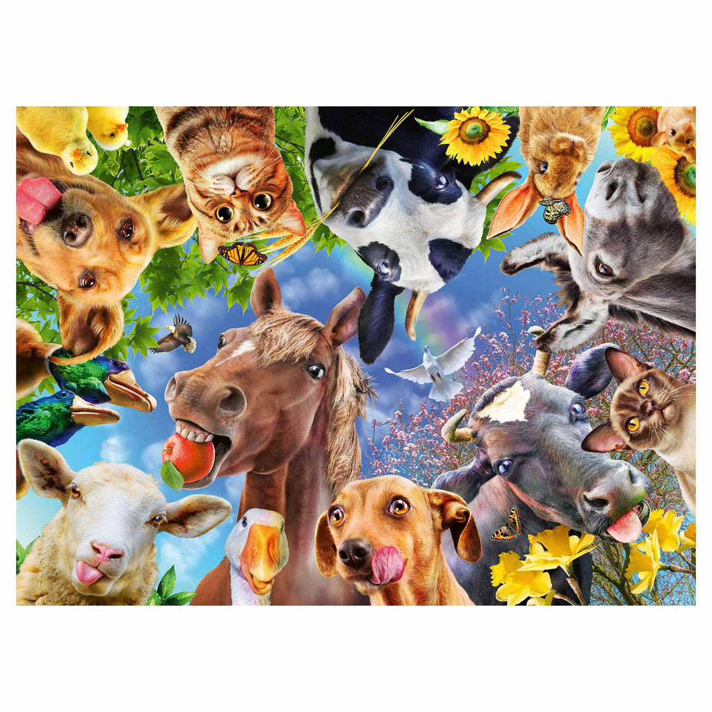 Ravensburger Vrolijke Boerderijdieren 200 stuks XXL
