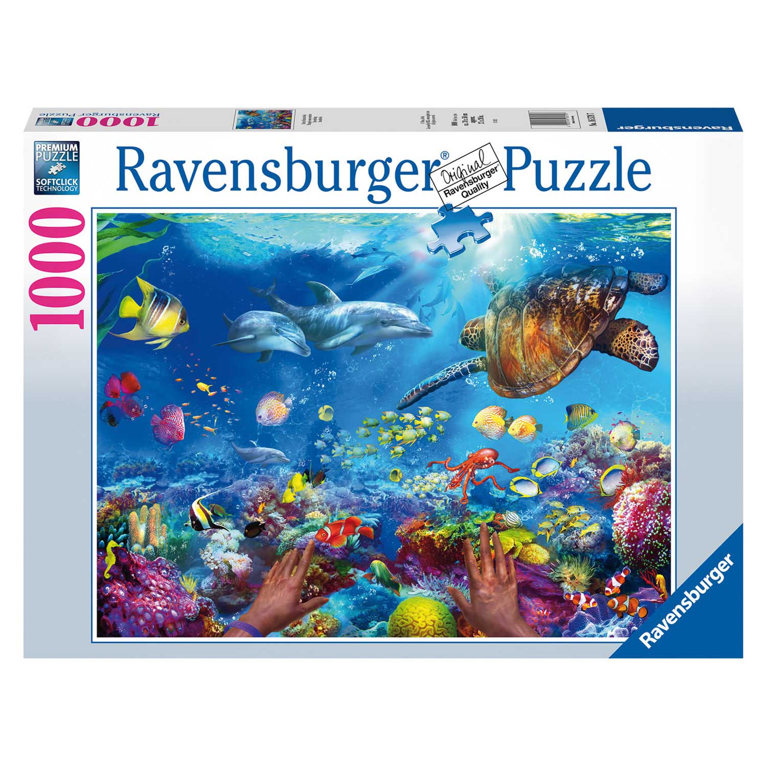 ravensburger puzzel snorkelen 1000pcs