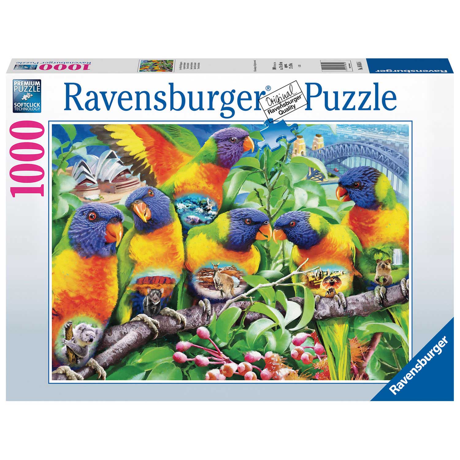Ravensburger Land van de Lorikeets, 1000st.