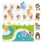 Headu Flashcards Baby Logic Vormen en Sorteren Puzzel