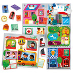 Headu Vormen en Sorteren Beroepen Montessori Spel