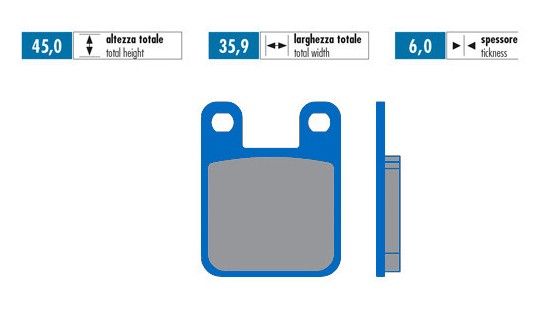 Remblokset Polini 0094