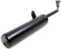 Uitlaat Tecno Gilera citta standaard model dikke bocht 23,5mm aansluiting