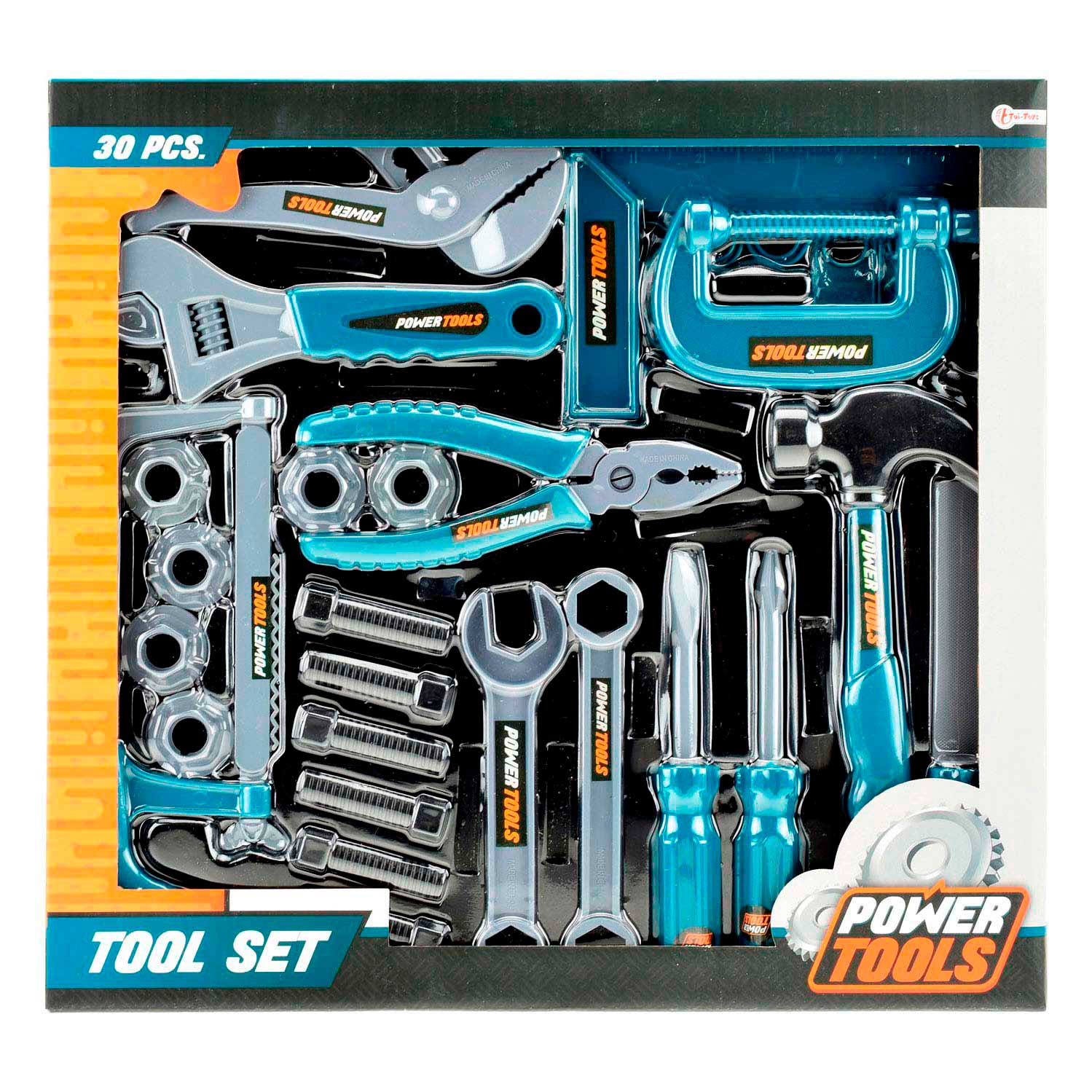 Power tools gereedschapset 30-delig