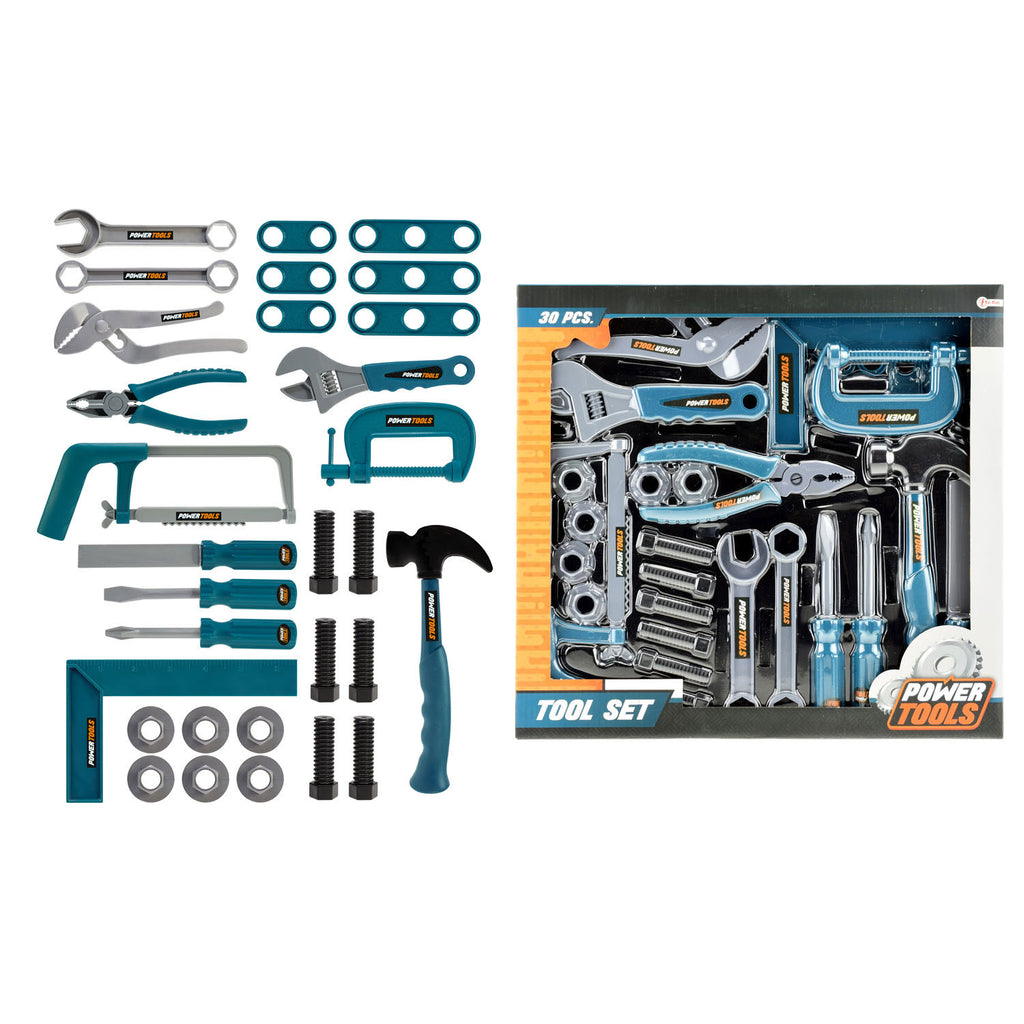 Power tools gereedschapset 30-delig