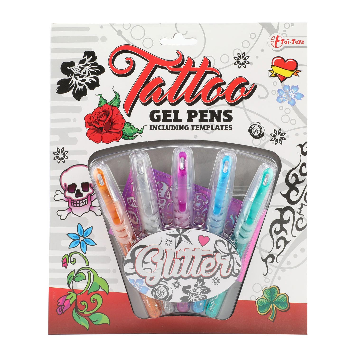 Toi-toys toi toys tattoo tattoo gelpennen set a 5
