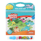 Toi-toys creativity kleuren met water voertuig met stift
