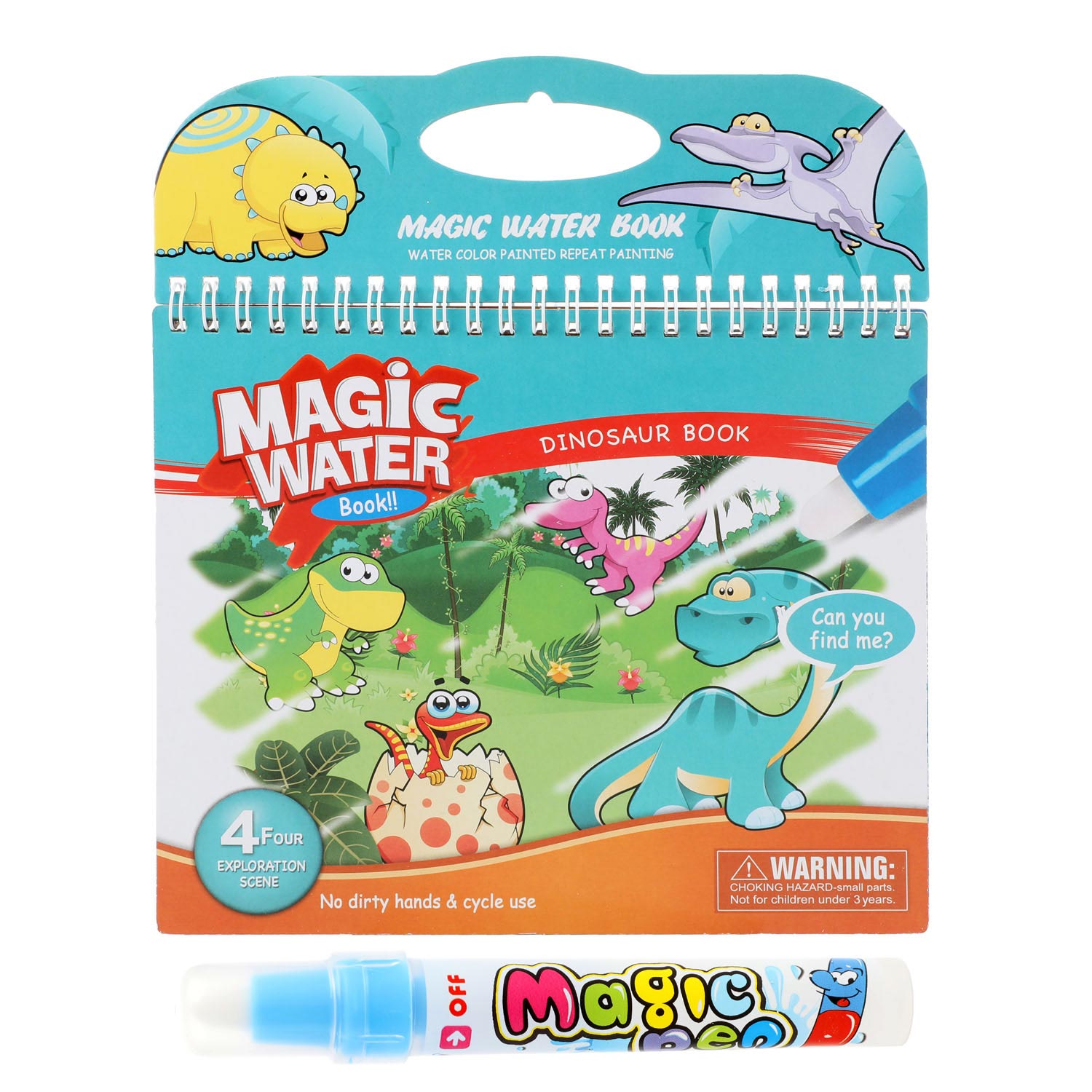 Toi-toys creativity kleuren met water voertuig met stift