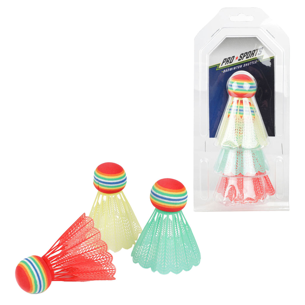 Toi-Toys Sports Badminton Shuttles, 3st.
