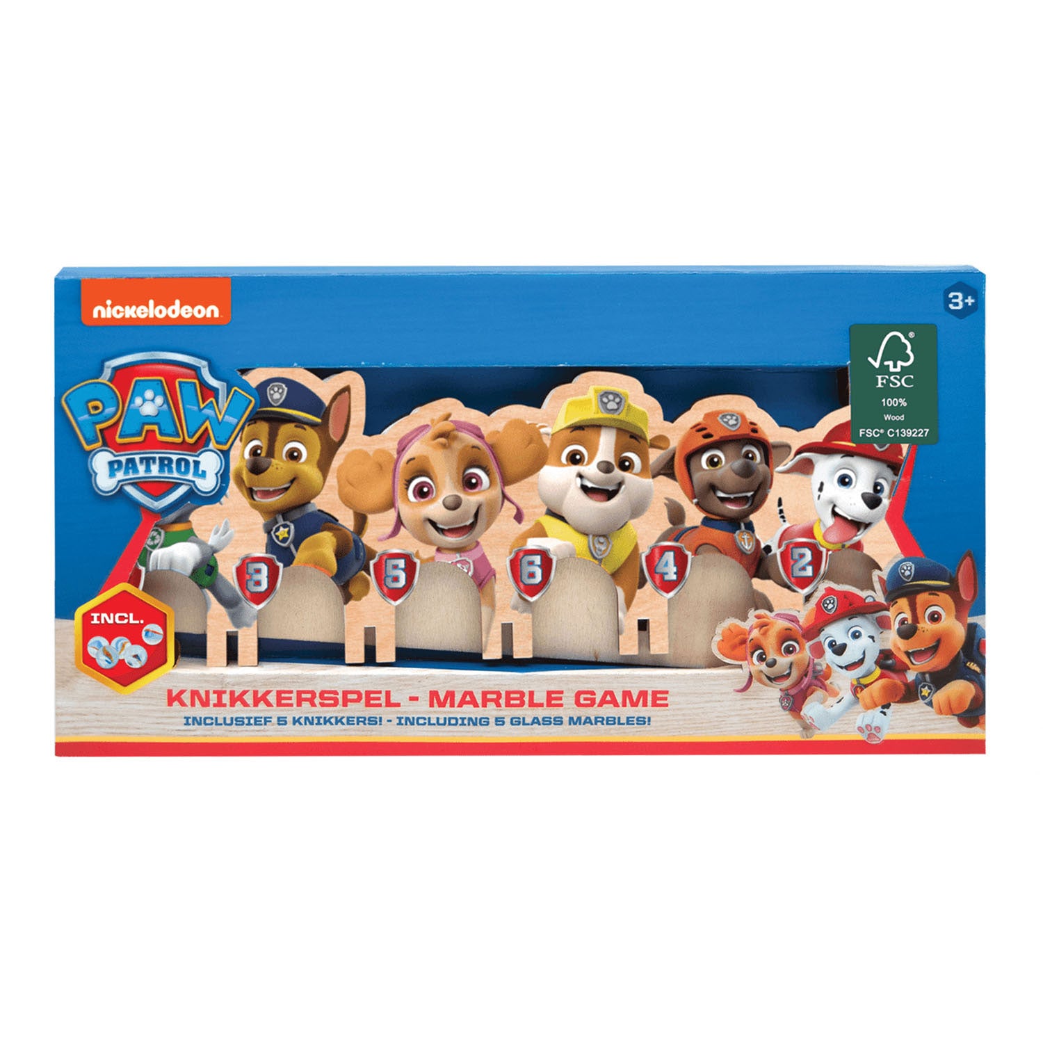 Toi-Toys Houten Knikkerspel