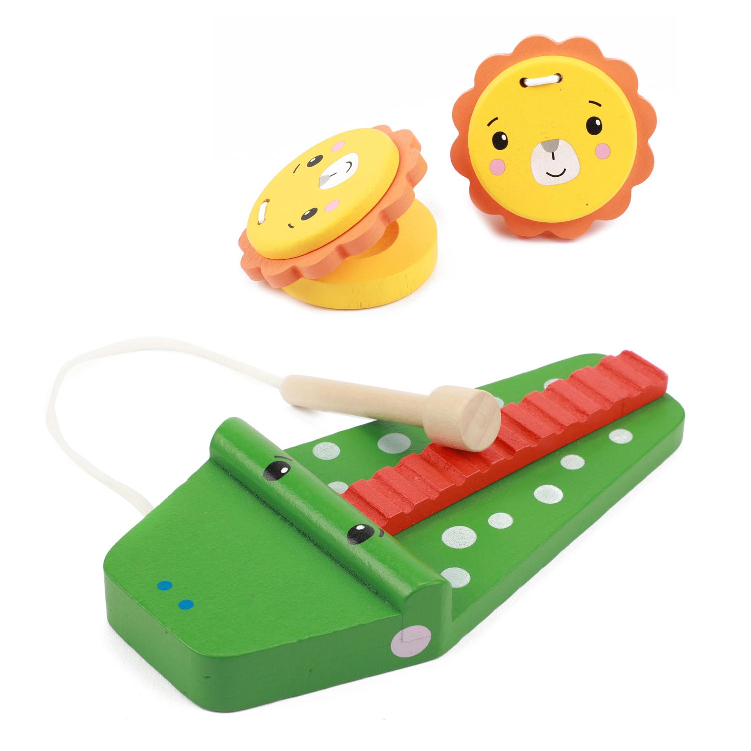 Fisher Price Houten Muziekinstrumenten Dieren
