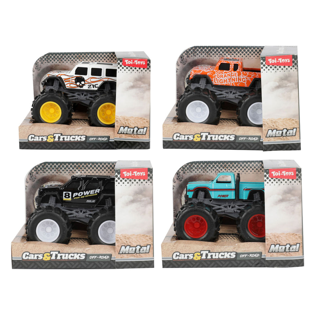 Toi-toys cars trucks monster truck power 8