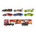 Toi-toys toi toys vrachtwagen met 6 raceauto's