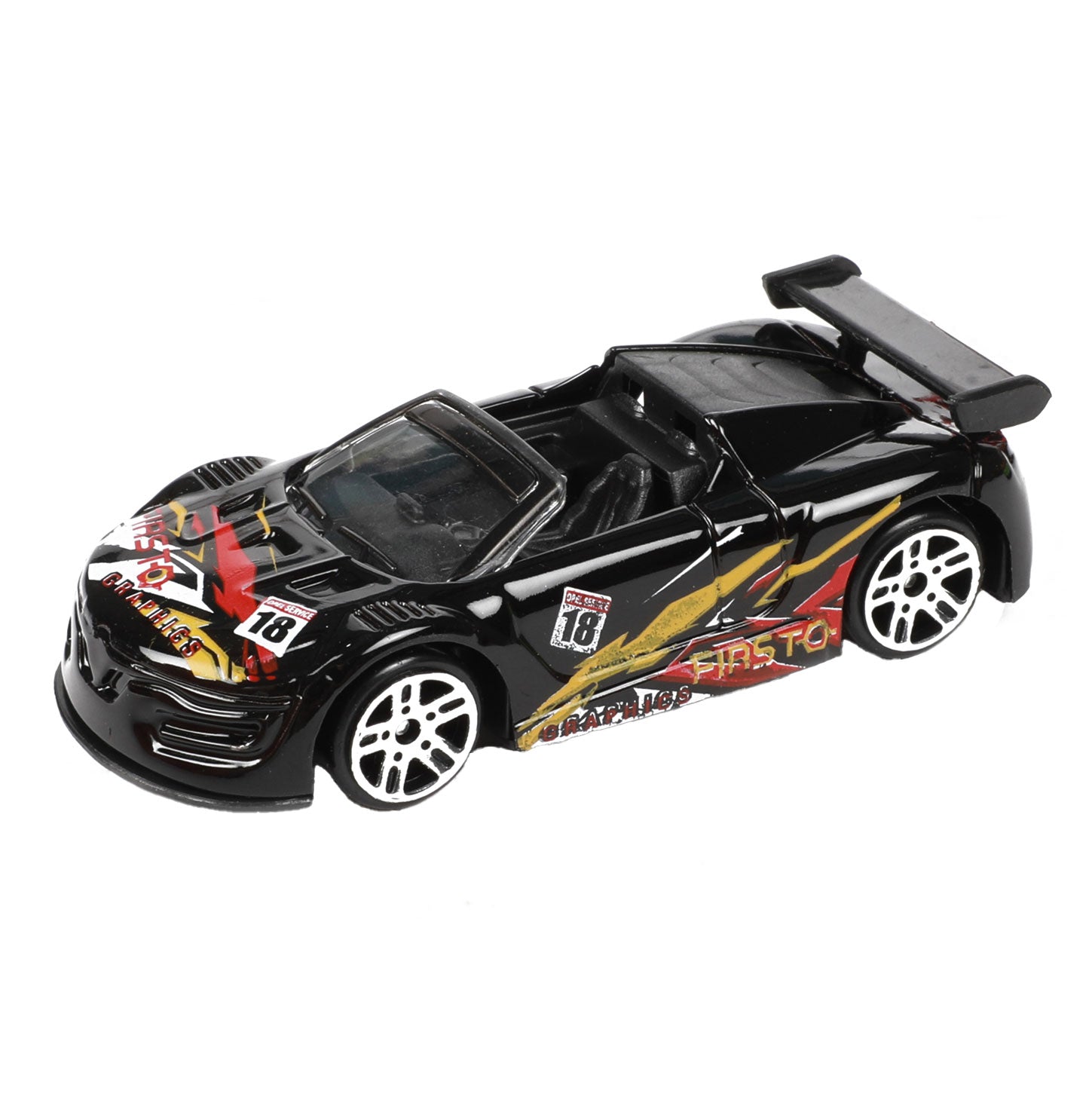 Toi-toys toi toys vrachtwagen met 6 raceauto's