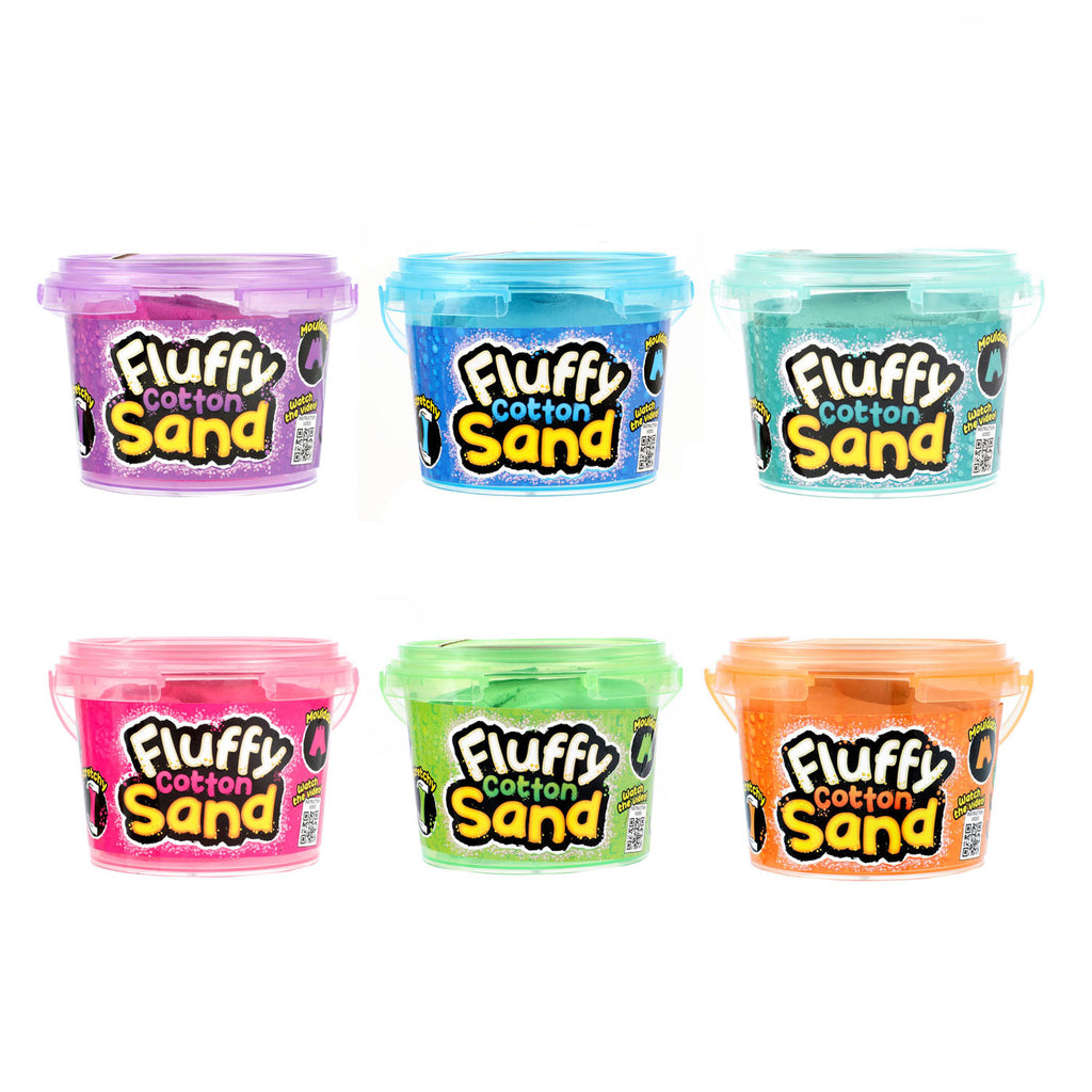 Toi-Toys Rekbaar Fluffy Speelzand Kleur, 300 gram