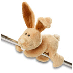 Nici Magnici Pluchen Knuffel Konijn met Magneet, 12cm