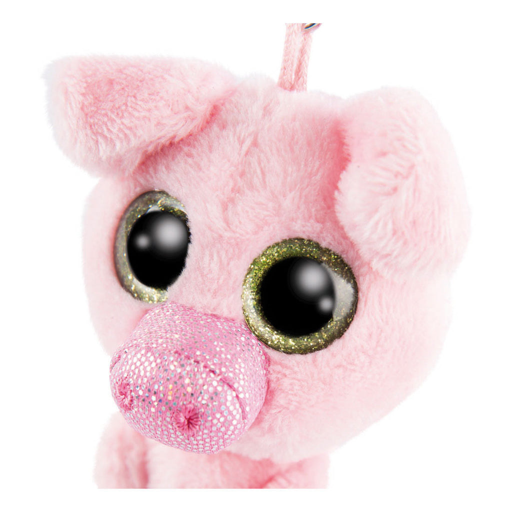 Nici Glubschis Pluchen Sleutelhanger Varken Zuzumi, 9cm