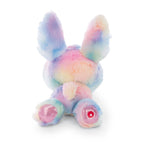 Nici Glubschis Pluchen Knuffel Liggende Konijn Rainbow Candy, 15cm