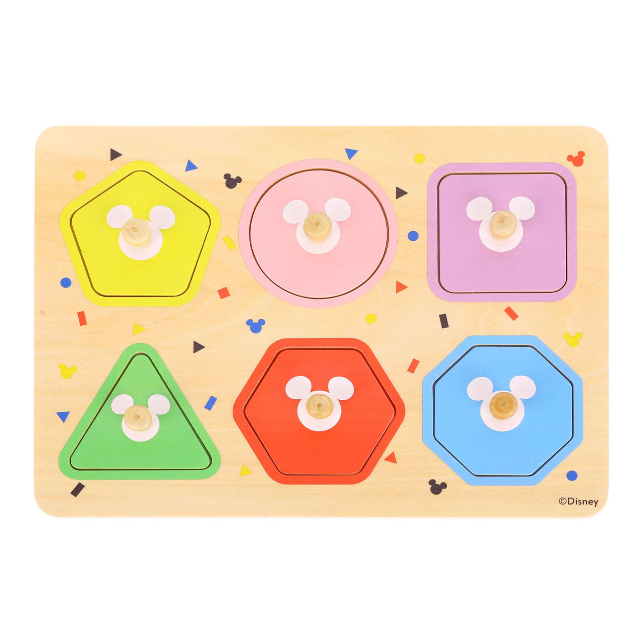 Disney Mickey Mouse Vormenpuzzel, 7dlg.