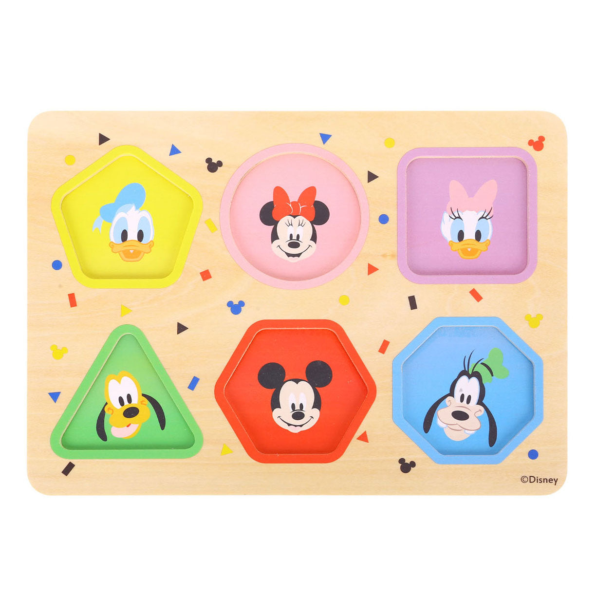 Disney Mickey Mouse Vormenpuzzel, 7dlg.