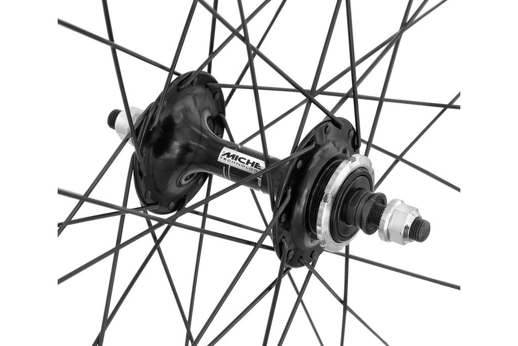 Miche Pistard wielset clincher met zwarte naaf