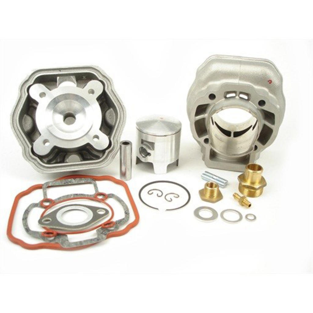 Cilinder + Kop Airsal | Piaggio LC (5-hoekig)