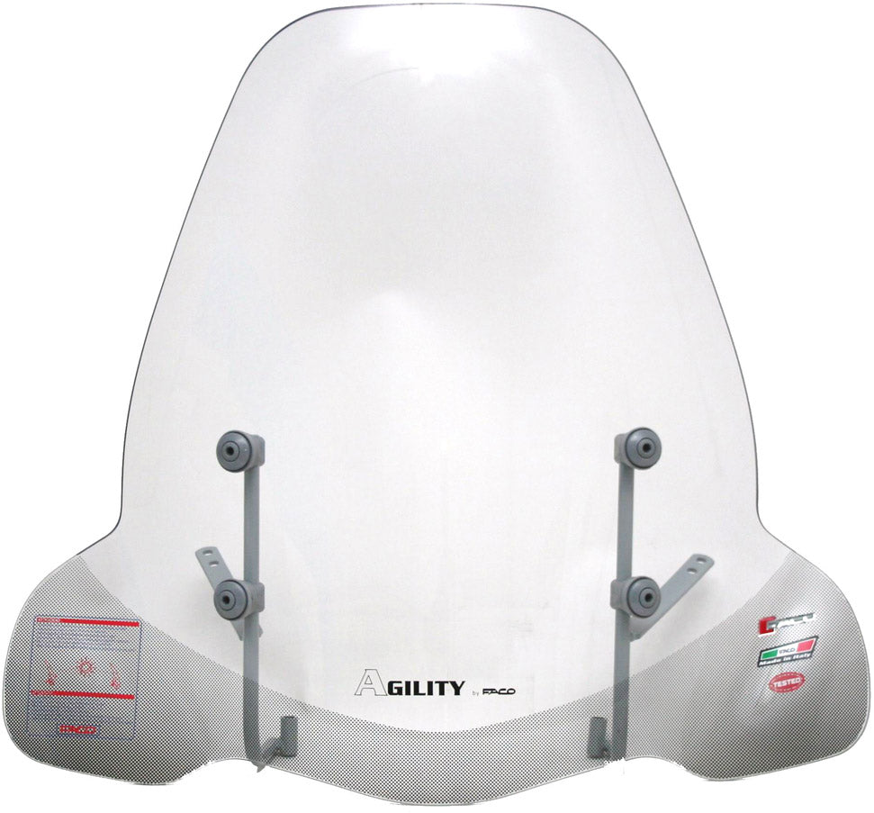 Windscherm Faco Kymco agility 10/12 inch wielen 50-125cc inclusief bevestigingsmaterialen