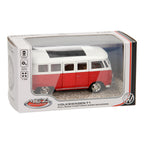 Johntoy Die-cast Pull Back Volkswagen Bus T1, 1:38