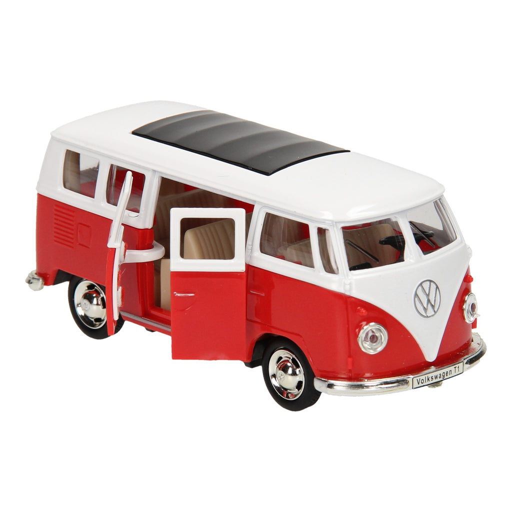 Johntoy Die-cast Pull Back Volkswagen Bus T1, 1:38