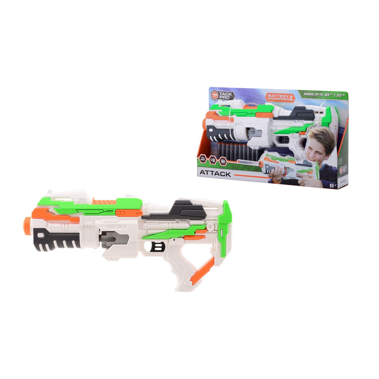 Tack Pro Tack Pro® Attack met 10 darts, 45cm