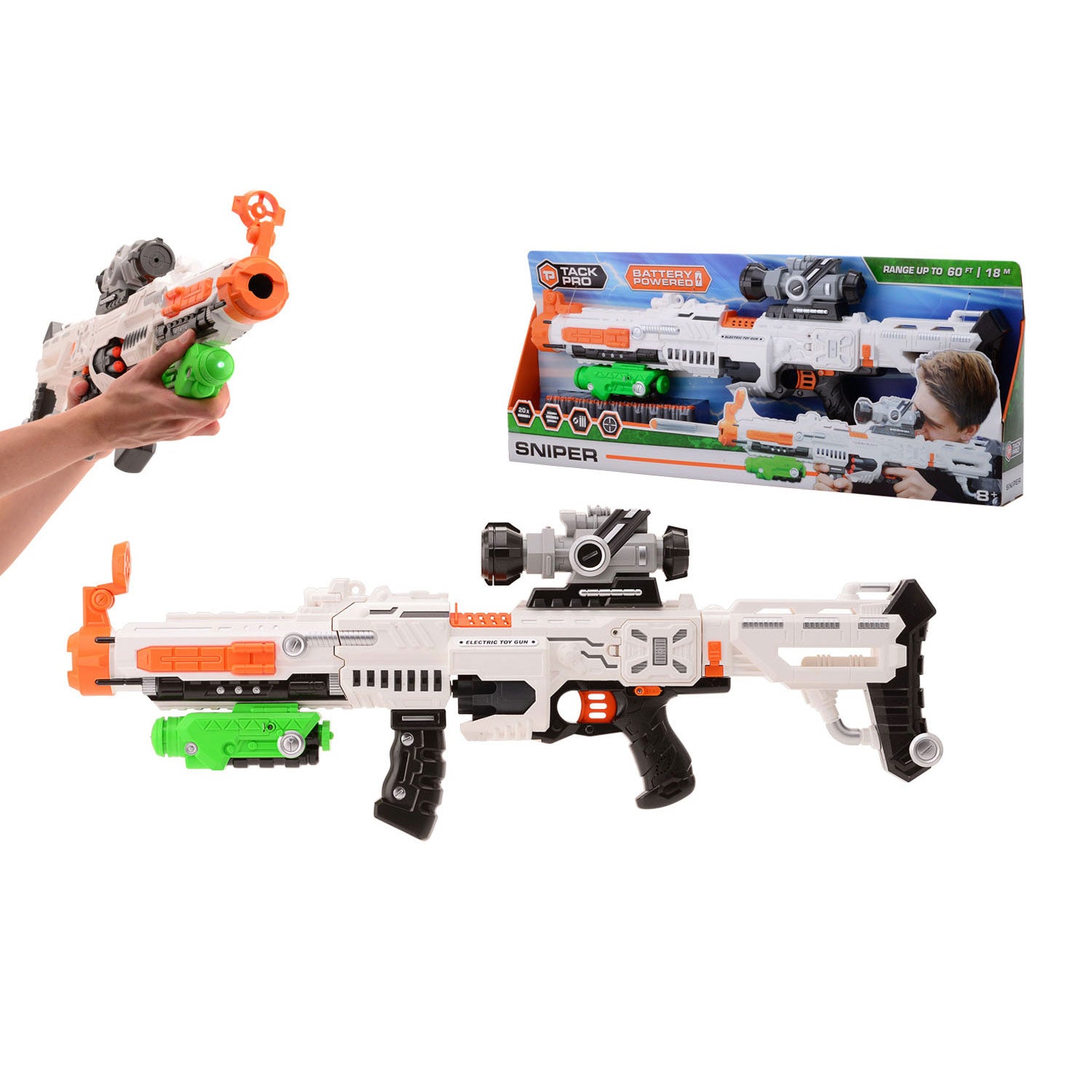 Tack Pro Tack Pro® Sniper met 20 darts en Licht, 75 cm