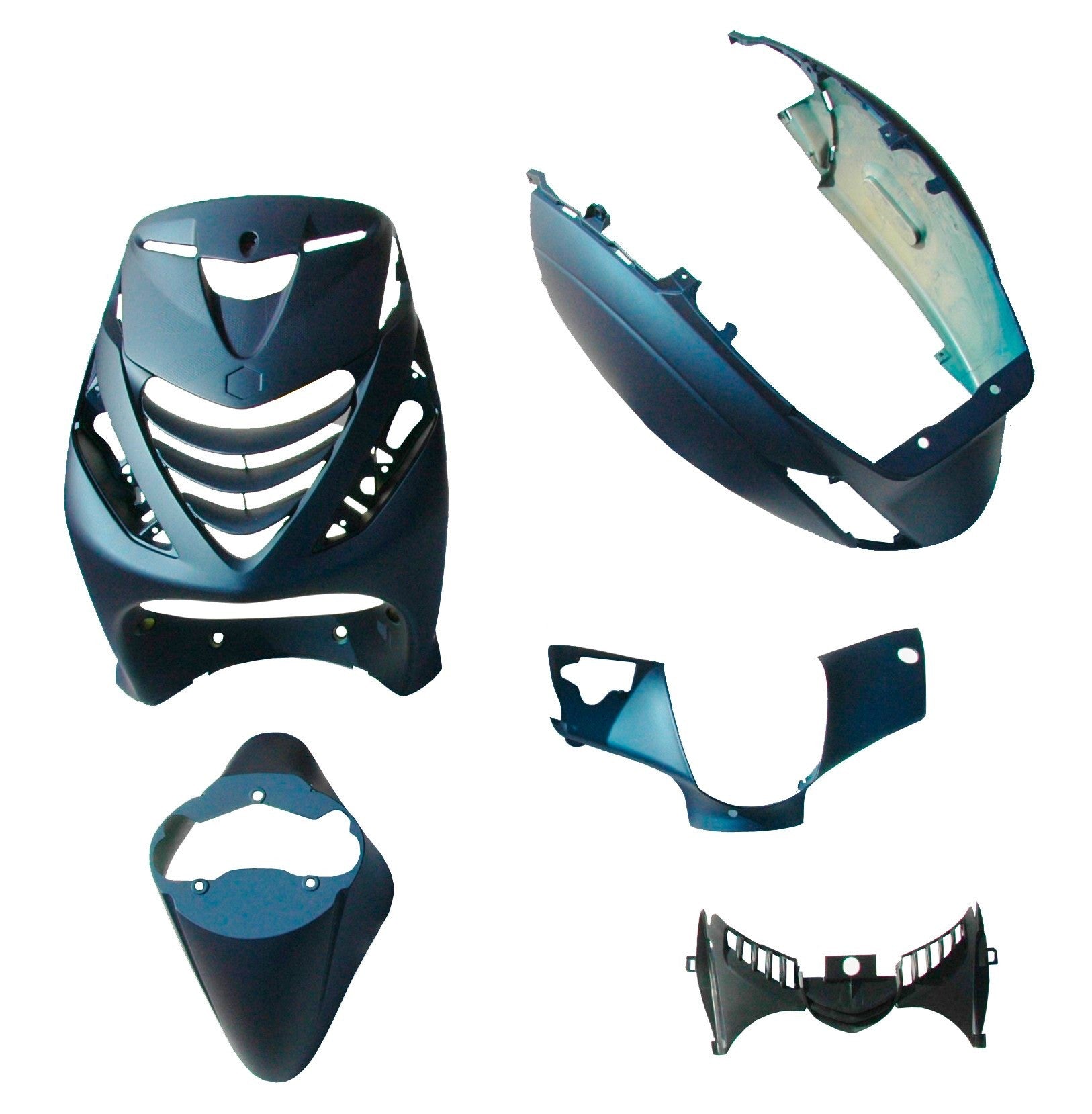 Kappenset 5-delig Mat Blauw | Piaggio Zip SP