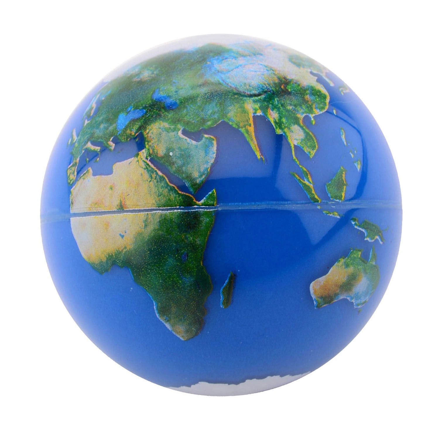 Johntoy john toy globe glitter stuiterbal 65mm
