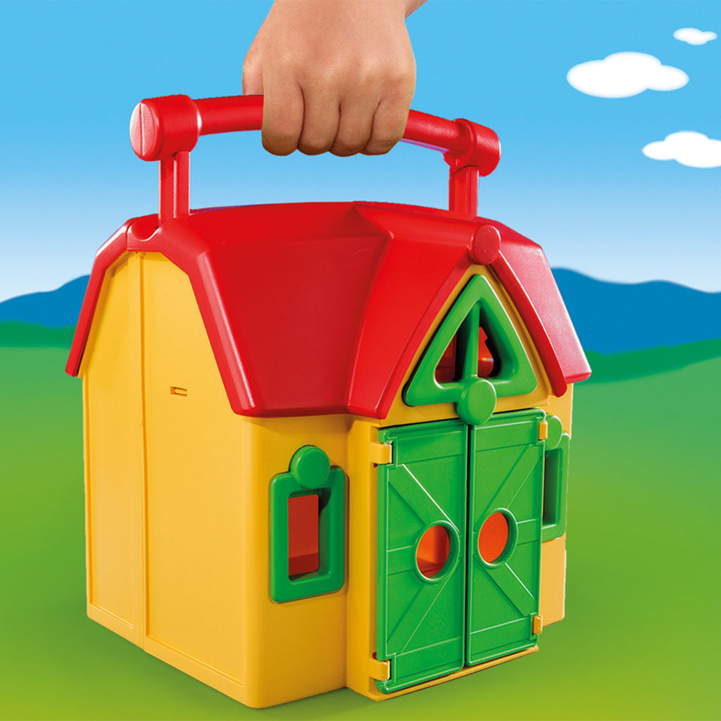 Playmobil 1.2.3. Meeneemboerderij met Dieren 6962